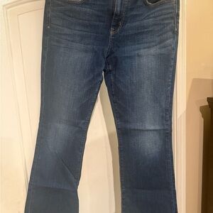 American Eagle Outfitters Jeans Women's Size 12  Blue Wide Leg Jeans